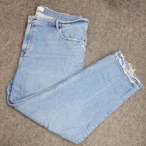 Abercrombie & Fitch Jeans Womens 36 Blue The 90s Relaxed Fit High Rise Y2K